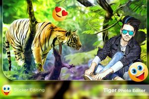 Tiger Photo Frames / Tiger Photo Editor poster
