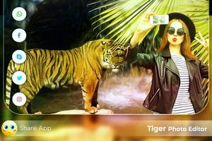 Tiger Photo Frames / Tiger Photo Editor screenshot 3