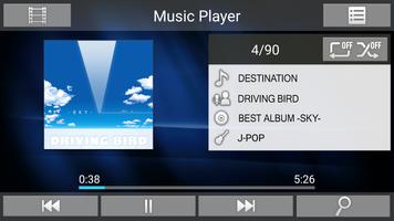 Media4car：スマホの音楽やビデオを車内で楽しめます。 海报