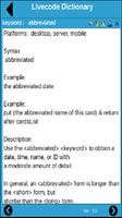 LiveCode Dictionary 截圖 2