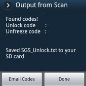 Samsung Galaxy S Unlock Tool-icoon