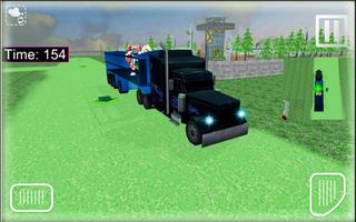 X Robot Transport Big Truck captura de pantalla 3