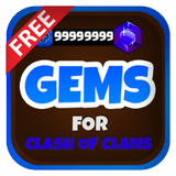 Gems for Clash Royale 💎 Prank ikona