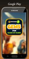 Gems for Clash Royale 💎 Prank постер