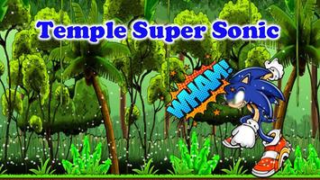 Temple Super Sonic Run Affiche