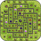 Maps Defense - Clash of Clans-icoon