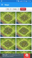 Maps Defense - Clash of Clans-poster