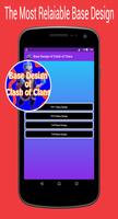 Base Design of Clash of Clans الملصق