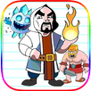 Coloring Clash Royale Characters APK