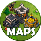 Maps for Clash of Clans icône