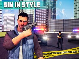 Crime Of Clash Gangsters 3D captura de pantalla 3
