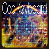 Keyboard tema COC ícone