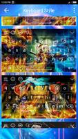 Keyboard tema COC imagem de tela 1