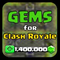 برنامه‌نما Gems for Clash Royale Prank عکس از صفحه