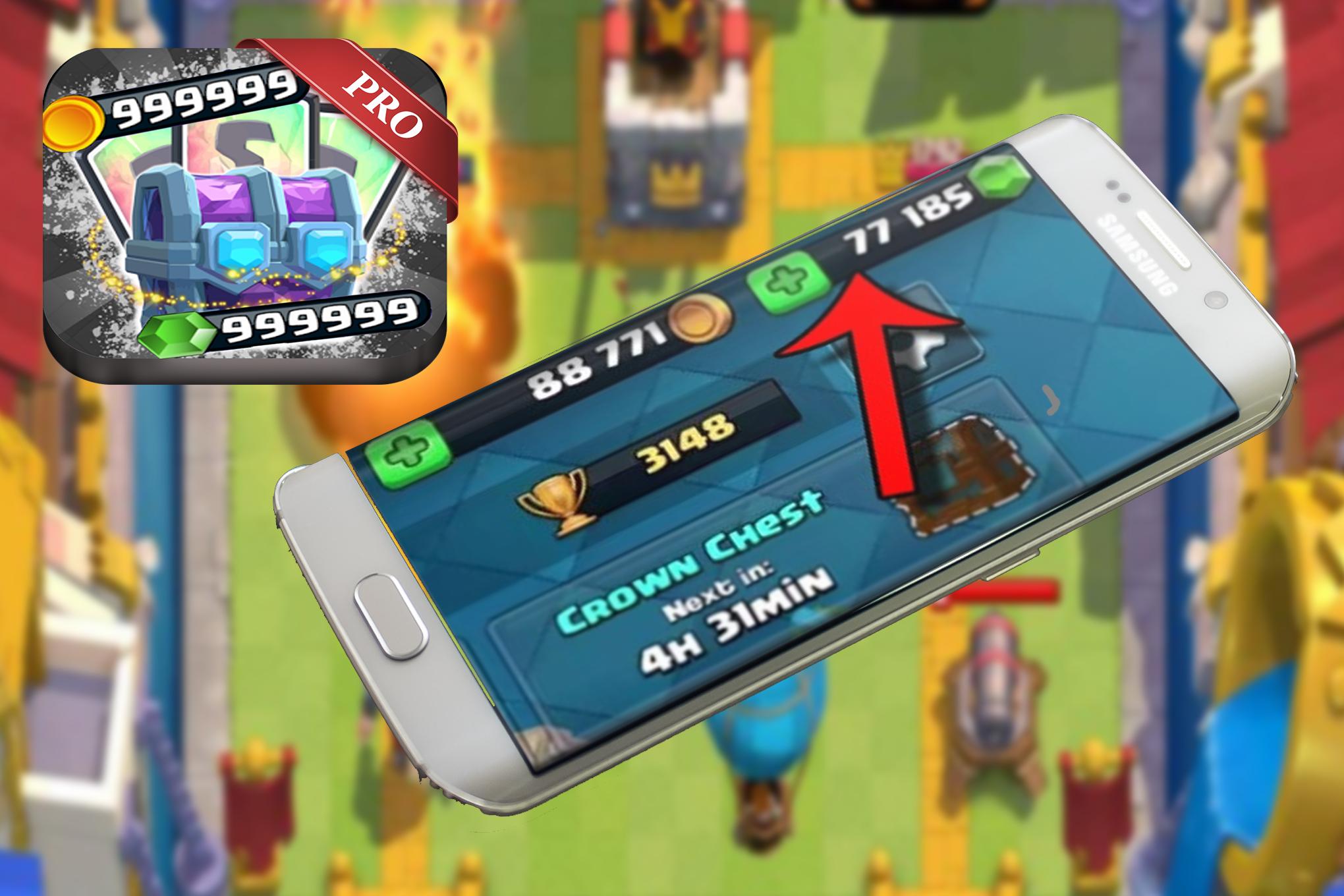Free Gems Clash Royale - PRANK for Android - APK Download - 