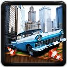 Classic Cars Parking Stunt Driving Simulator Game ikona