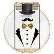 Schwarz Weiß Gentleman Theme