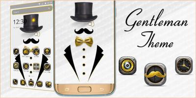 Schwarz Weiß Gentleman Theme Screenshot 3