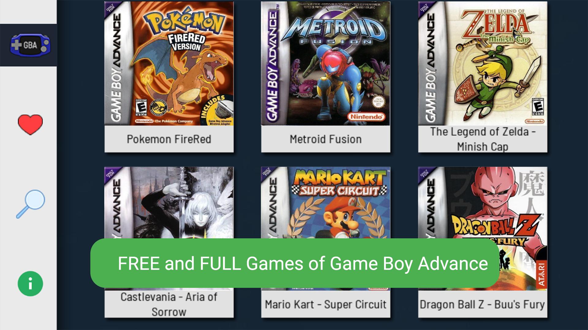 Game Boy Advance Emulator - GBA Full And Free Для Андроид.