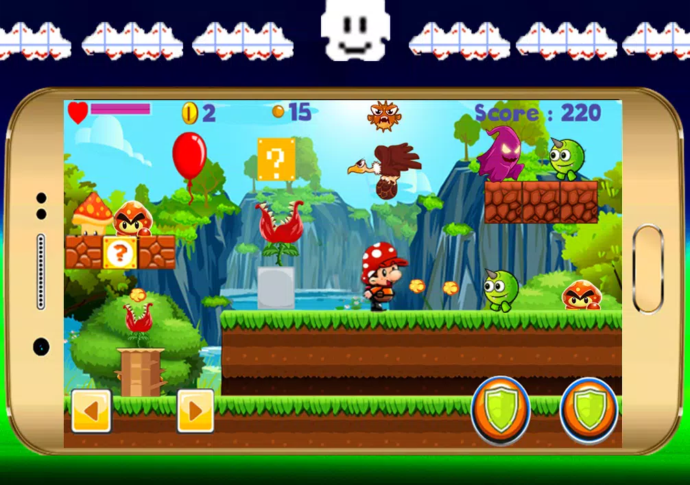 classic Mario adventure game APK for Android Download