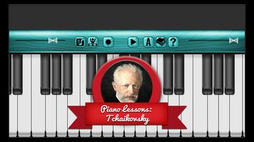 Piano Lessons: Tchaikovsky poster