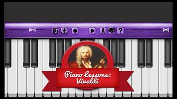 Piano Lessons: Vivaldi Affiche