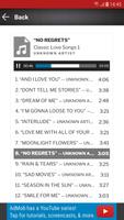 Classic Love Songs MP3 capture d'écran 3