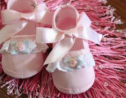 Baby Girl Shoes - Tile Puzzle โปสเตอร์