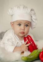 Little Baby Chef Puzzle পোস্টার