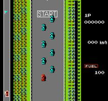 Road Fighter NES 截图 1