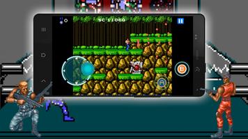 Classic Contra Game syot layar 1