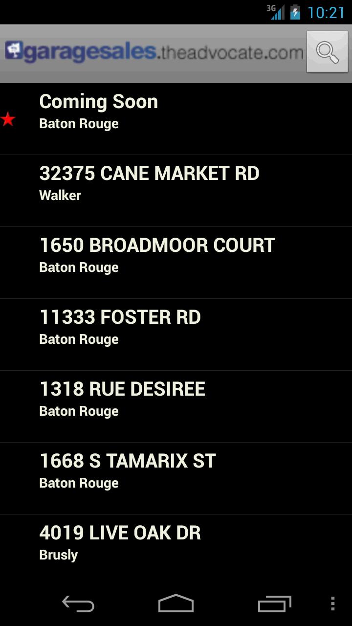 Advocate Garage Sales For Android Apk Download