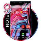Classy Black Theme For Galaxy Note 9 simgesi