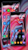Classy Black Theme For Galaxy Note 9 capture d'écran 1
