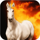 Unicorn on fire Live Wallpaper APK