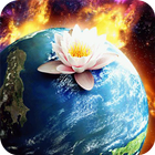 Flower planet Live Wallpaper icon