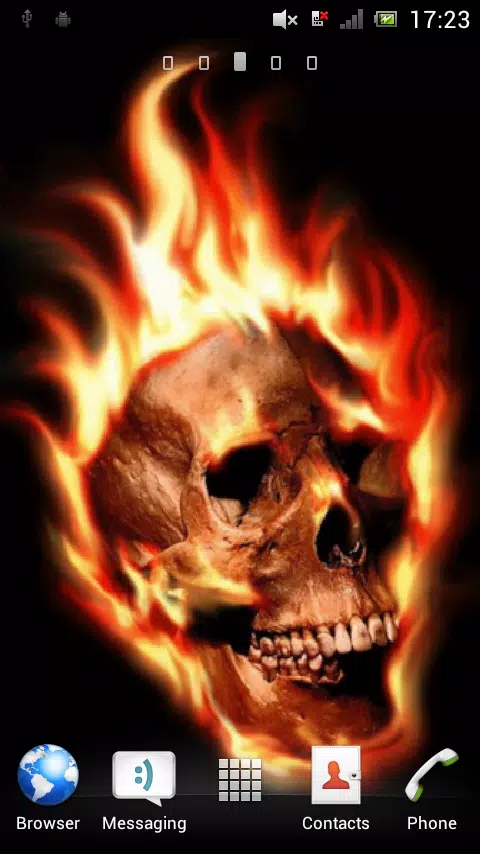 Burning skull live wallpaper APK for Android Download Burning skull live wallpaper APK for Android Download
