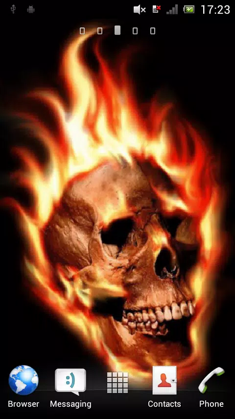 Burning skull live wallpaper APK for Android Download Burning skull live wallpaper APK for Android Download