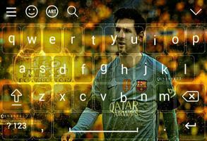 New Keyboard for Messi plakat