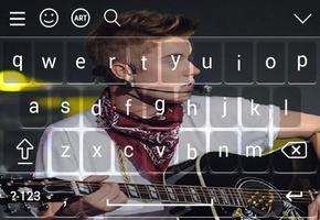 Keyboard For Justin Bieber captura de pantalla 3