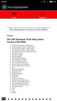 King James Bible Ebook Reader Poster