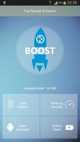 Boost my android:Clean booster Affiche
