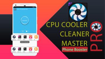 CPU Cooler Cleaner master - Speed booster phone 포스터