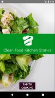 Clean Food Kitchen Stories Affiche