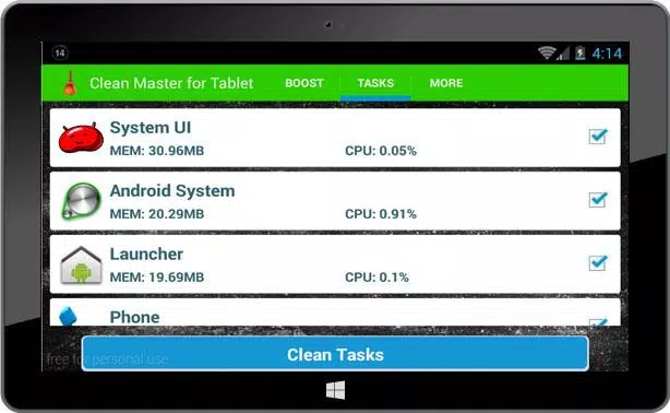 Clean master for Tablet APK for Android Download