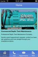 Clean Septic Tank Service Affiche