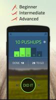 برنامه‌نما 100 pushups: 0 to 100 push ups عکس از صفحه