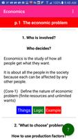 Economics IGCSE تصوير الشاشة 1