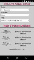 Cleveland RTA Bus Tracker poster