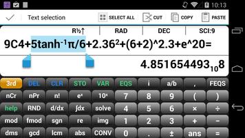Scientific Calculator EQ7A 스크린샷 1